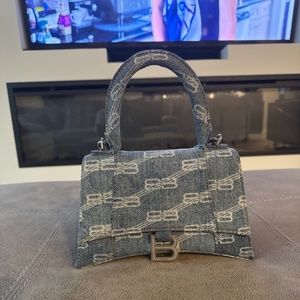 Balenciaga BB Hourglass Handbag